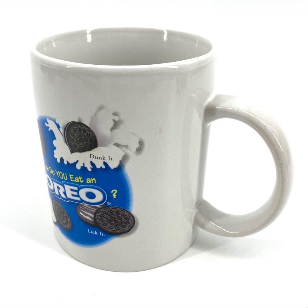 Vintage Oreo How To Eat Nabisco Coffee Mug - Picture 2 of 7